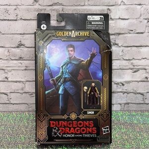 Dungeons & Dragons Honor Among Thieves Golden Archive Simon 6" Figure New